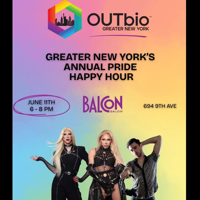 Cover Image for OUTbio Greater New York’s Annual Pride Happy Hour
