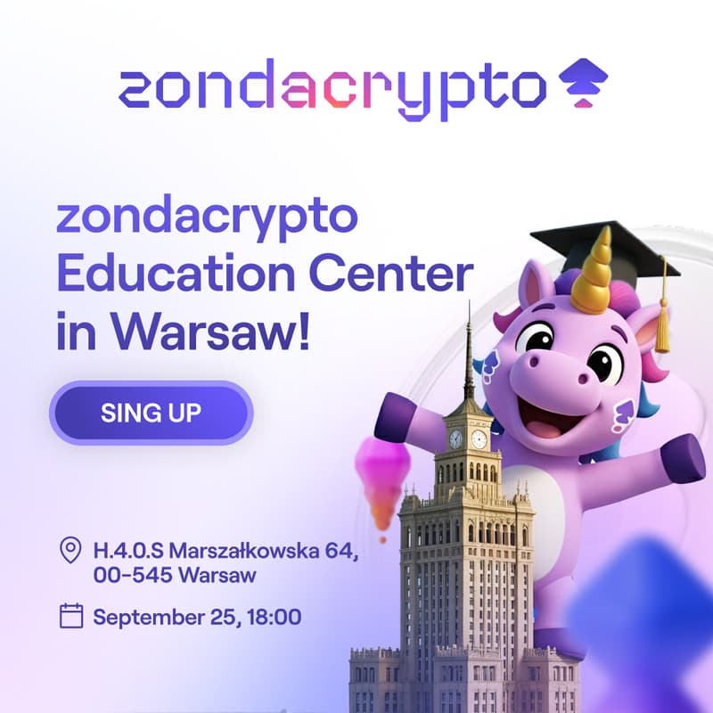 Cover Image for zondacrypto Education Center: Warszawa