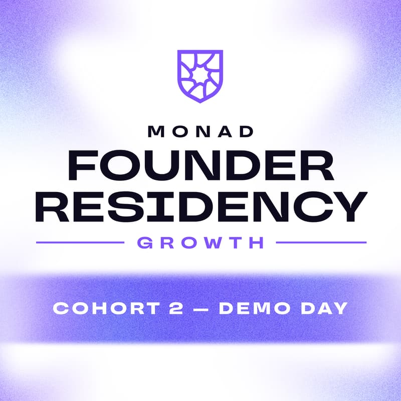 Cover Image for Monad Founder Residency Cohort 2 | Singapore Demo Day