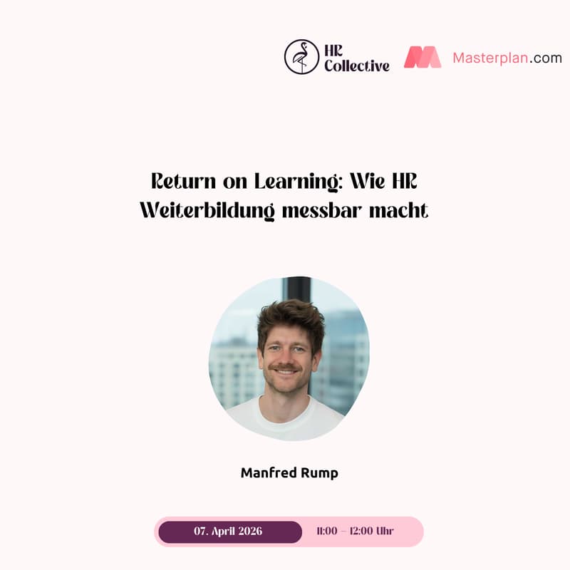Cover Image for Return on Learning: Wie HR Weiterbildung messbar macht