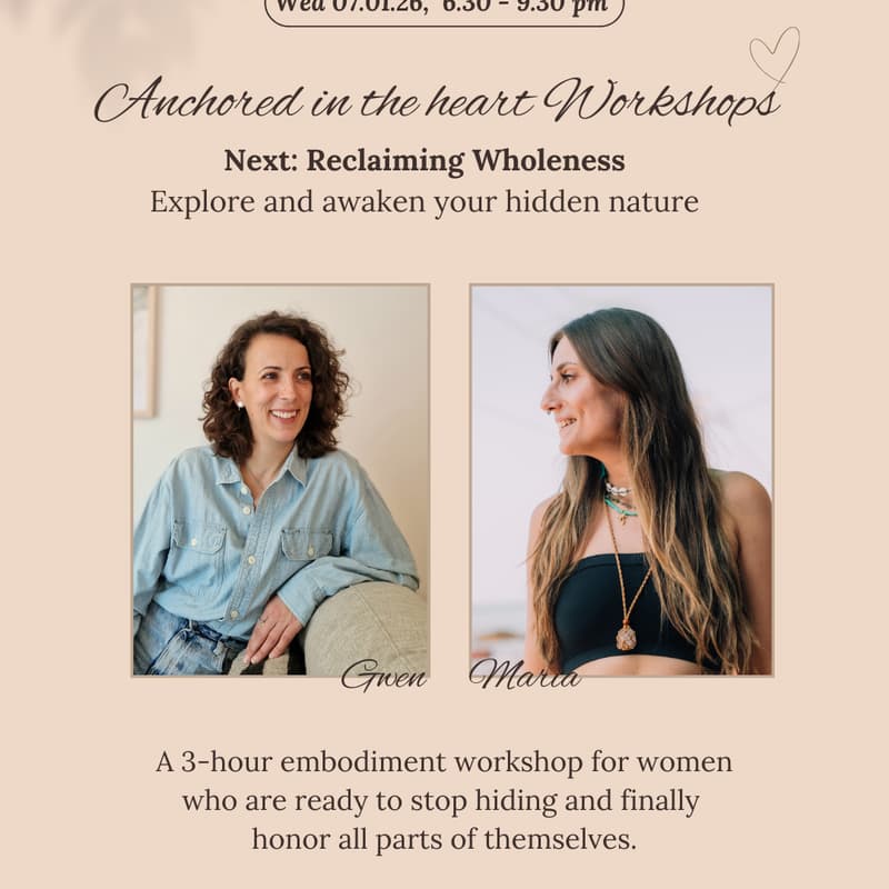 Cover Image for Anchored in the heart - Reclaiming Wholeness