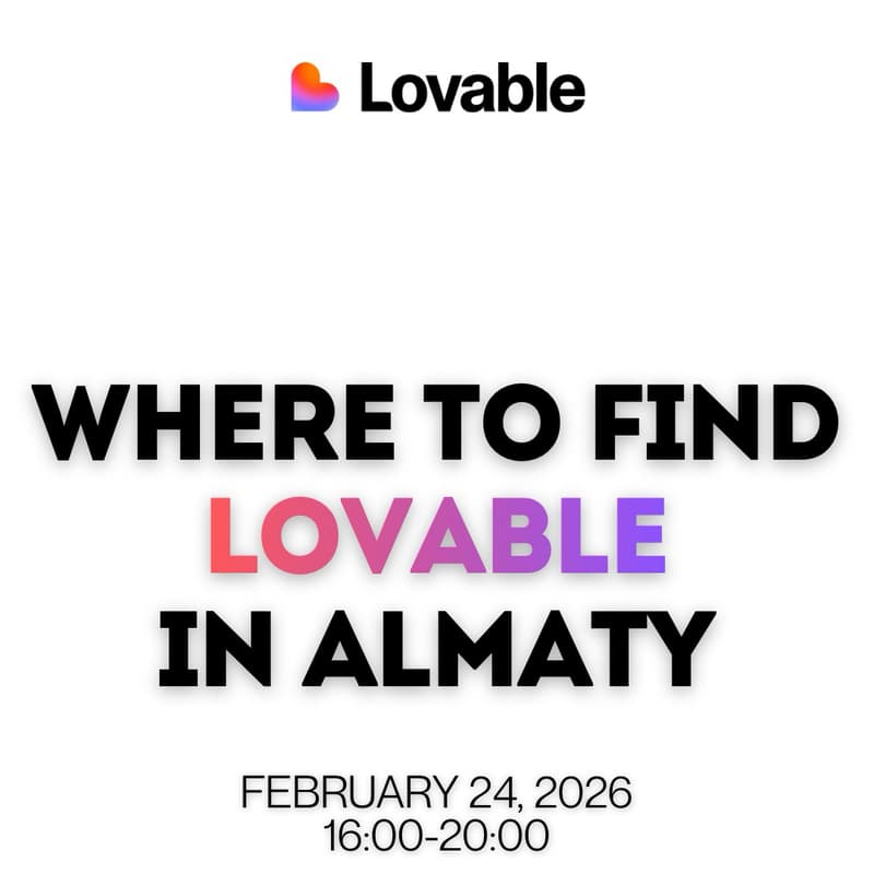 Cover Image for Where To Find Lovable In Almaty?-