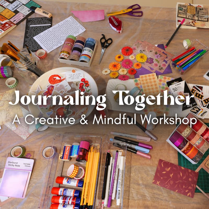 Cover Image for Journaling Together: A Creative & Mindful Workshop