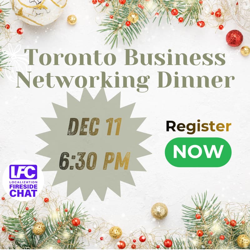 Cover Image for Toronto Business Networking Group Dinner (Christmas Edition)