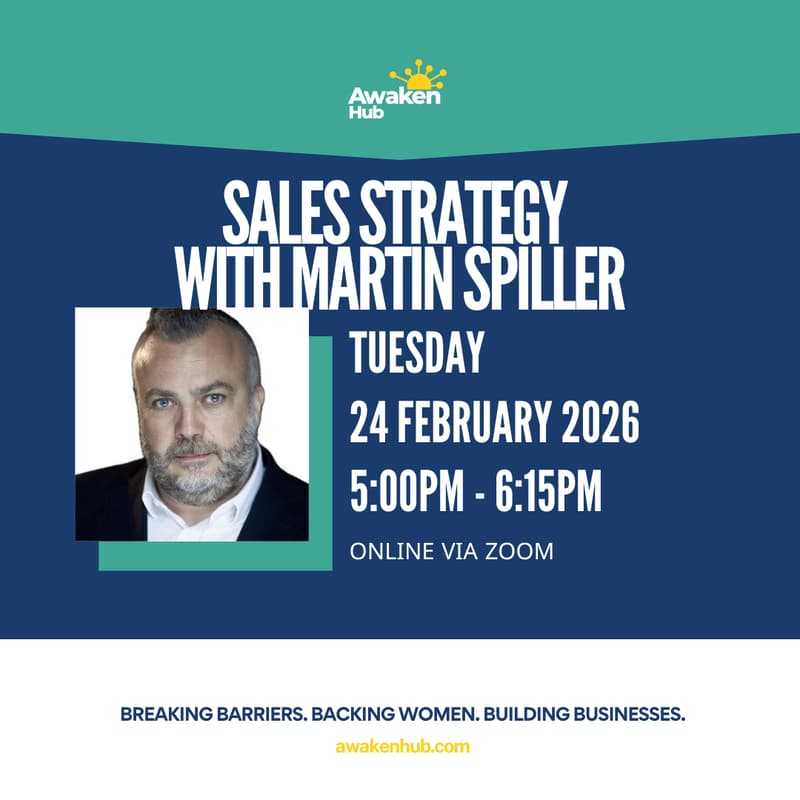 Cover Image for Sales Strategy with Martin Spiller