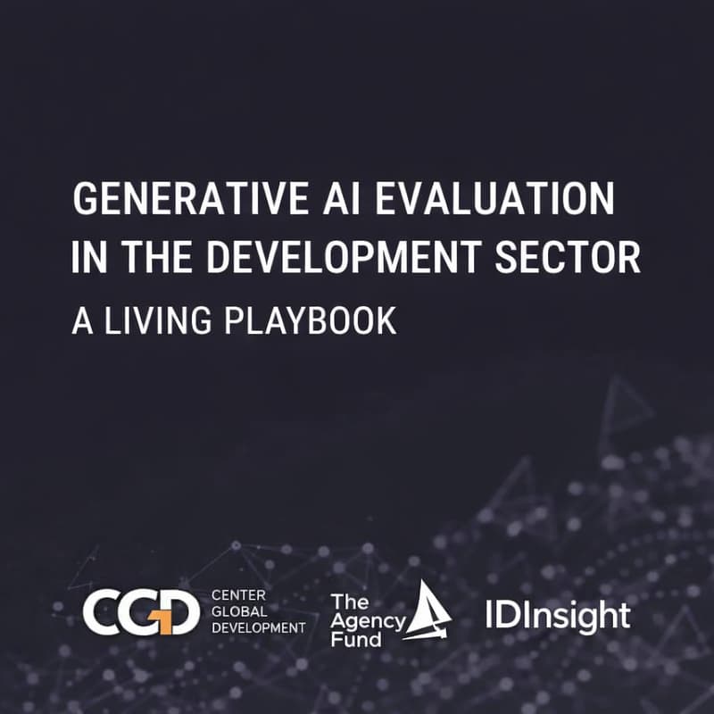Cover Image for Evaluating AI in the Social Sector