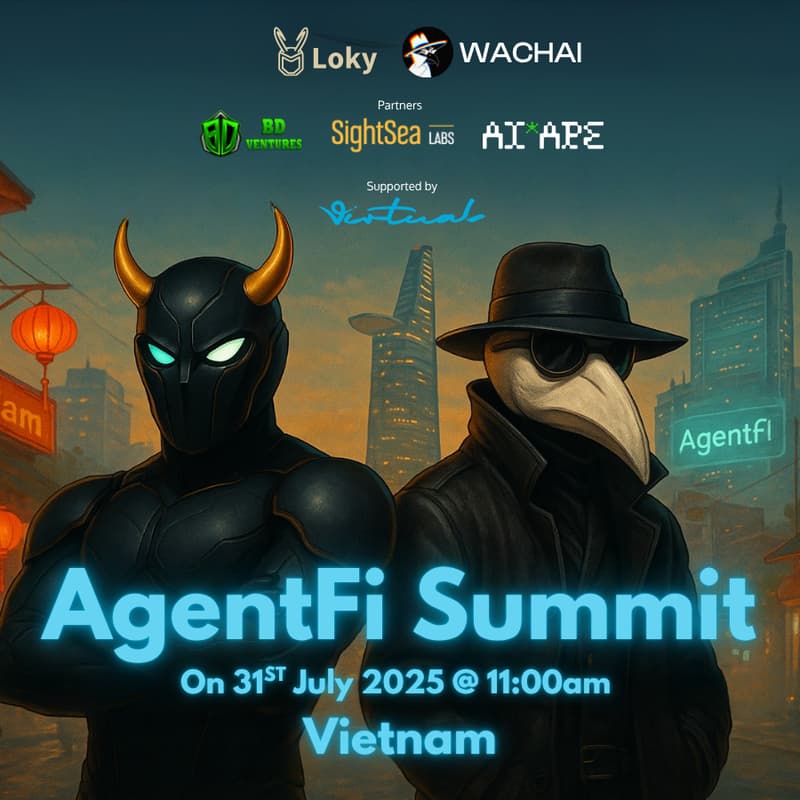 Cover Image for Loky x WachAI Present: AgentFi Summit 2025