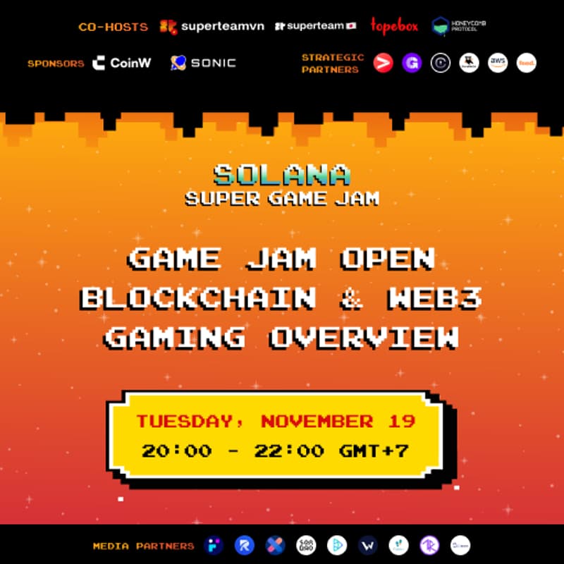 Cover Image for [2024 Game Jam] Opening - Blockchain & Web3 Gaming Overview