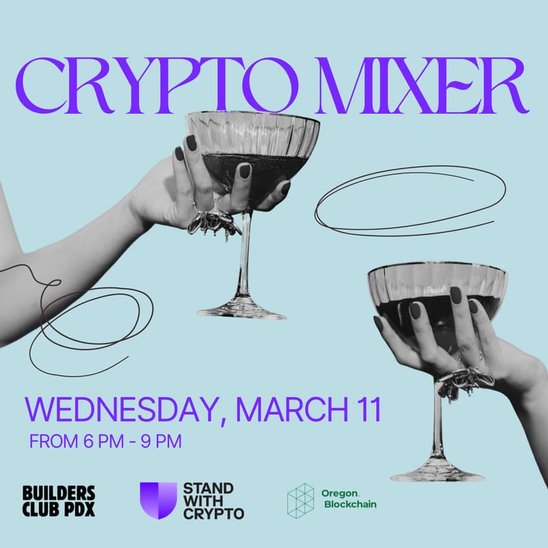 Cover Image for Spring Crypto Mixer - Stand With Crypto x Builders Club PNW