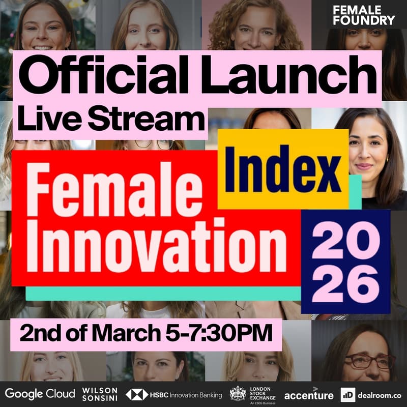 Cover Image for Official Launch [Live Stream]: Female Innovation Index 2026