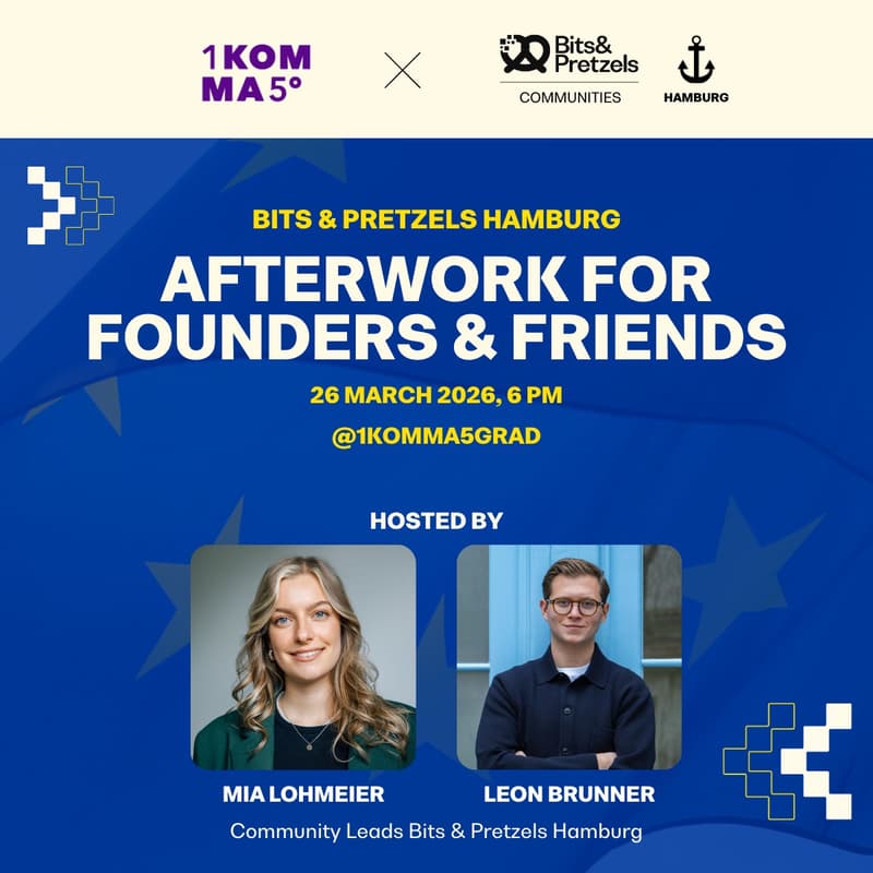 Cover Image for Bits & Pretzels Community Hamburg: Network & Leadership – Afterwork Event