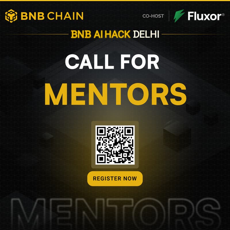 Cover Image for Call For Mentors : BNB AI HACK - DELHI Edition