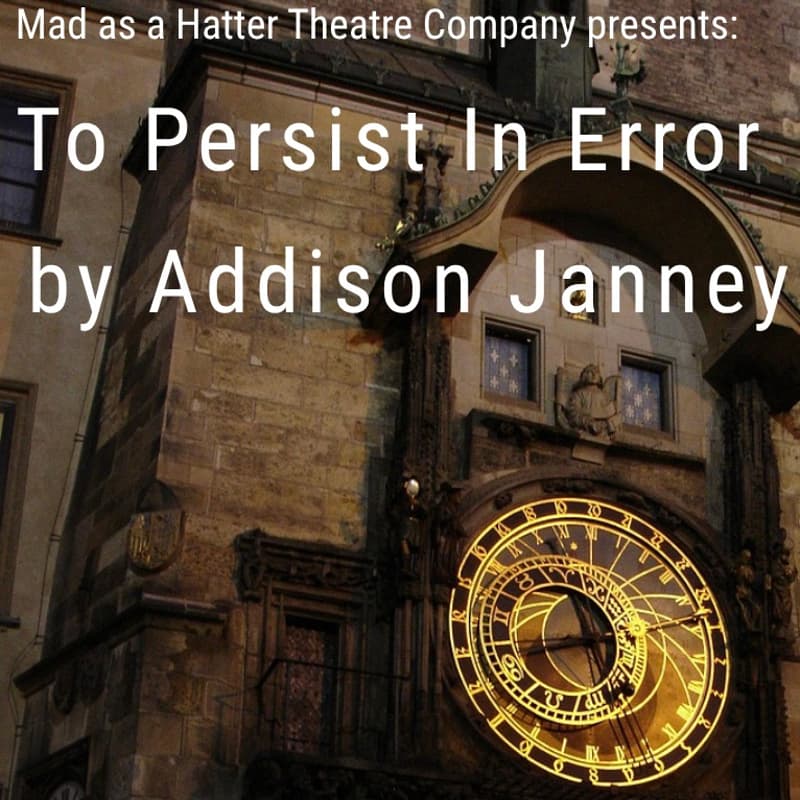 Cover Image for To Persist In Error By Addison Janney