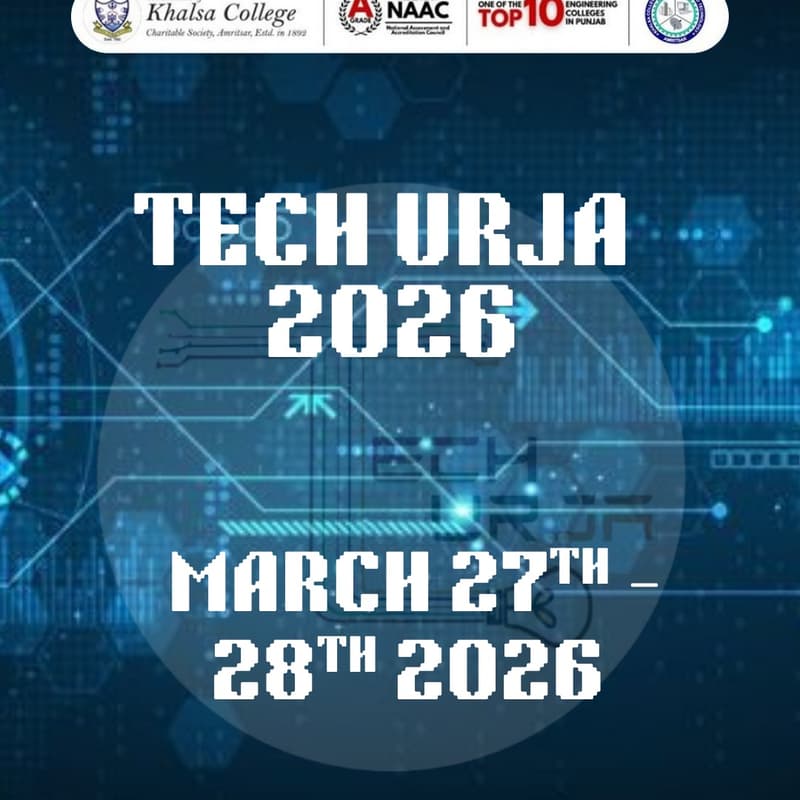 Cover Image for Tech Urja 2k26