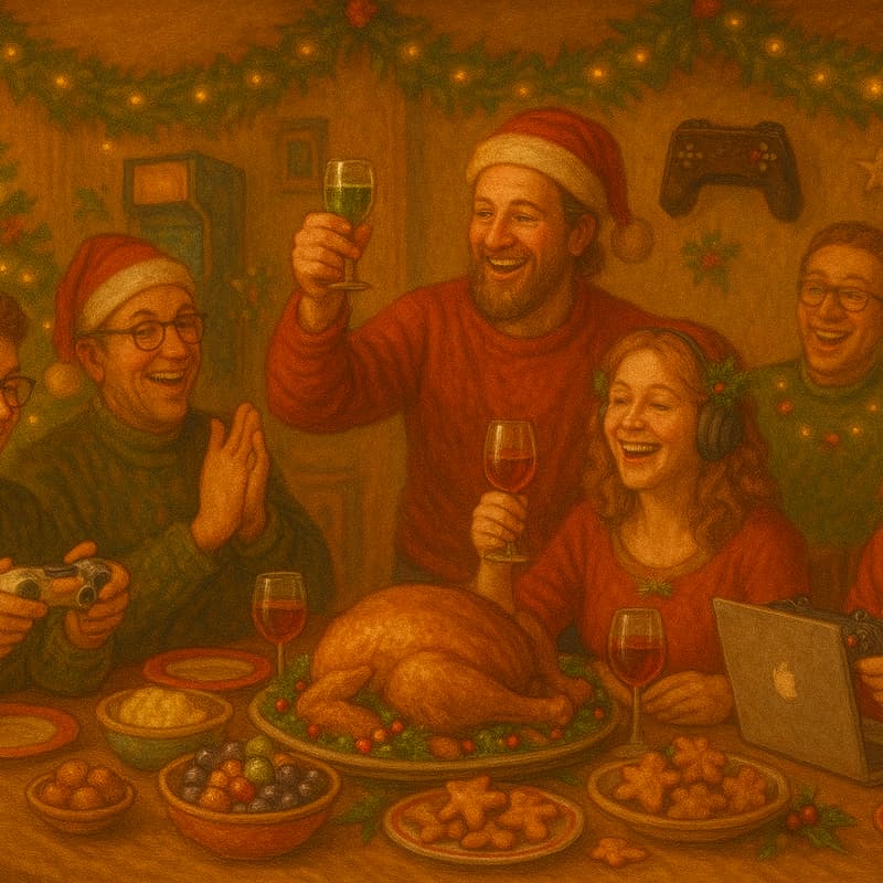Cover Image for 🎄🎅🏽🦄 TechGames' 2025 Christmas Family Dinner