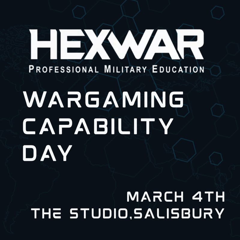 Cover Image for HexWar PME Wargaming Capability Day - Broadcast by BFBS