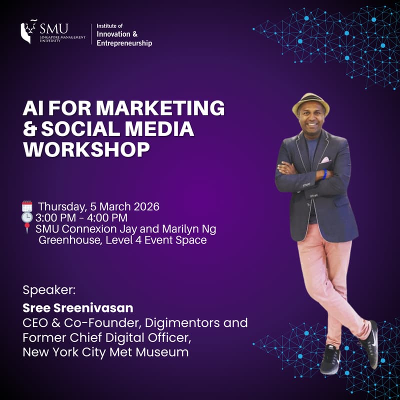 Cover Image for AI For Marketing And Social Media Workshop