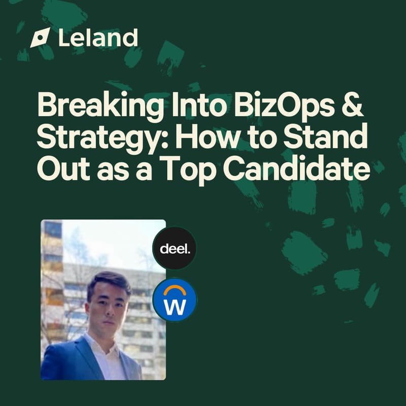 Cover Image for Breaking Into BizOps & Strategy: How to Stand Out as a Top Candidate