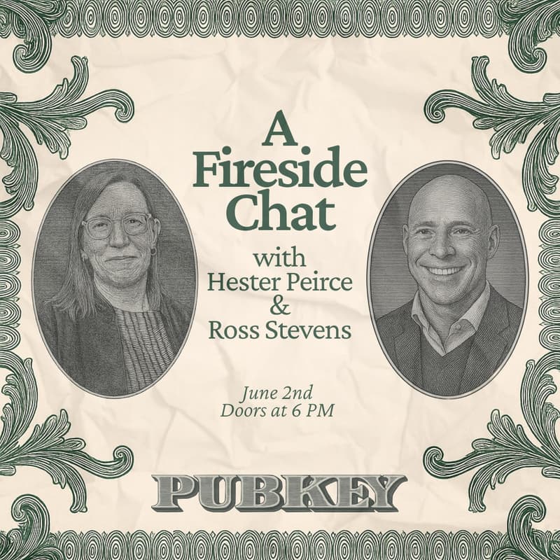 Cover Image for Code, Capital, Character, and the Constitution: A Private Conversation between Hester Peirce and Ross Stevens