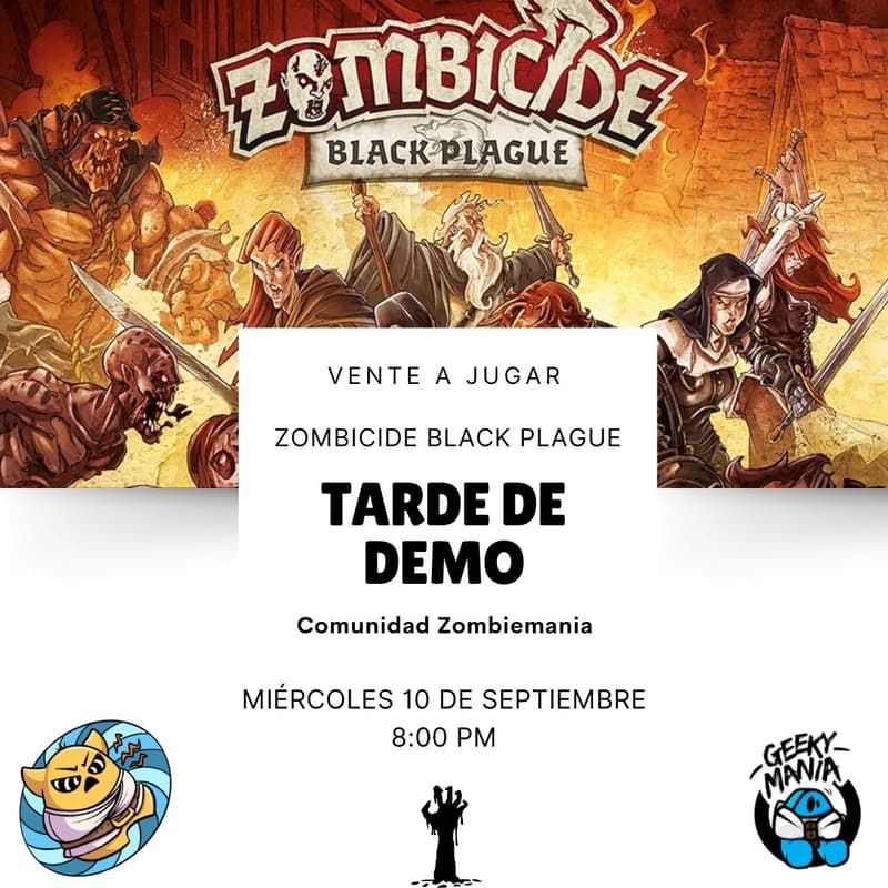 Cover Image for ZOMBICIDE Black Plague Comunidad ZOMBIEMANIA