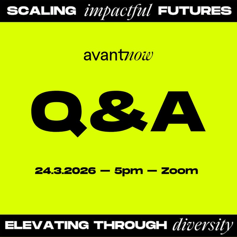 Cover Image for Q&A Session for the Avant Now Accelerator program