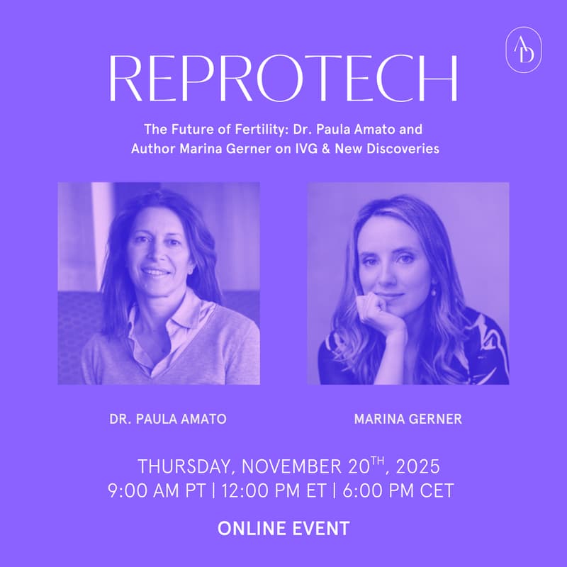 Cover Image for IVG Webinar with Dr. Paula Amato and Author Marina Gerner