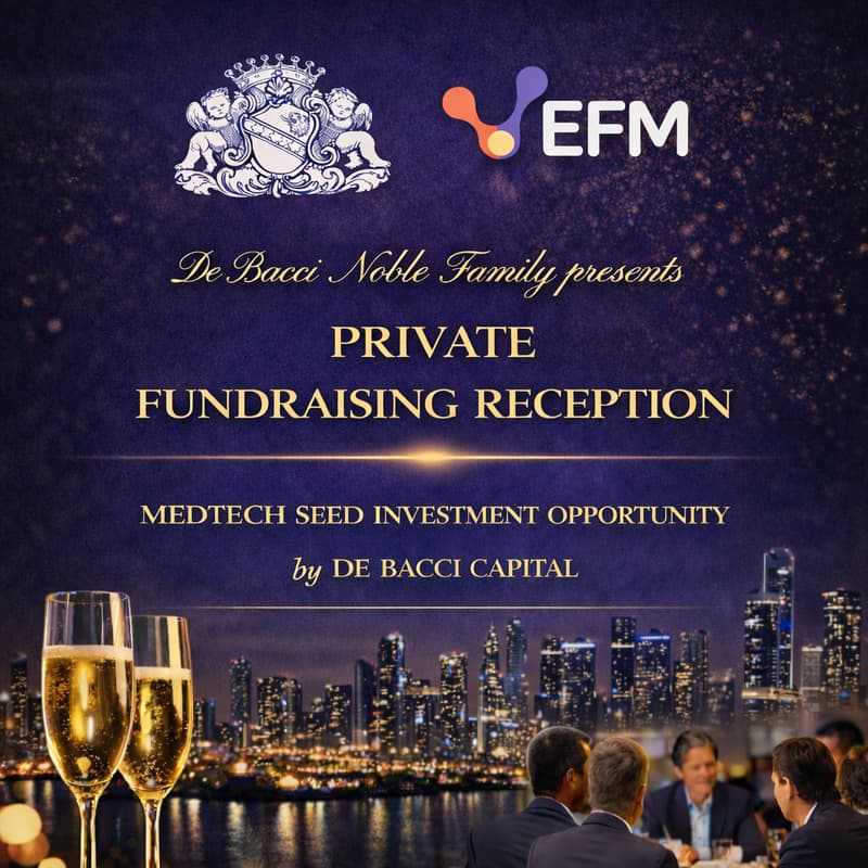 Cover Image for Private Fundraising Reception — MedTech Seed Investment Opportunity