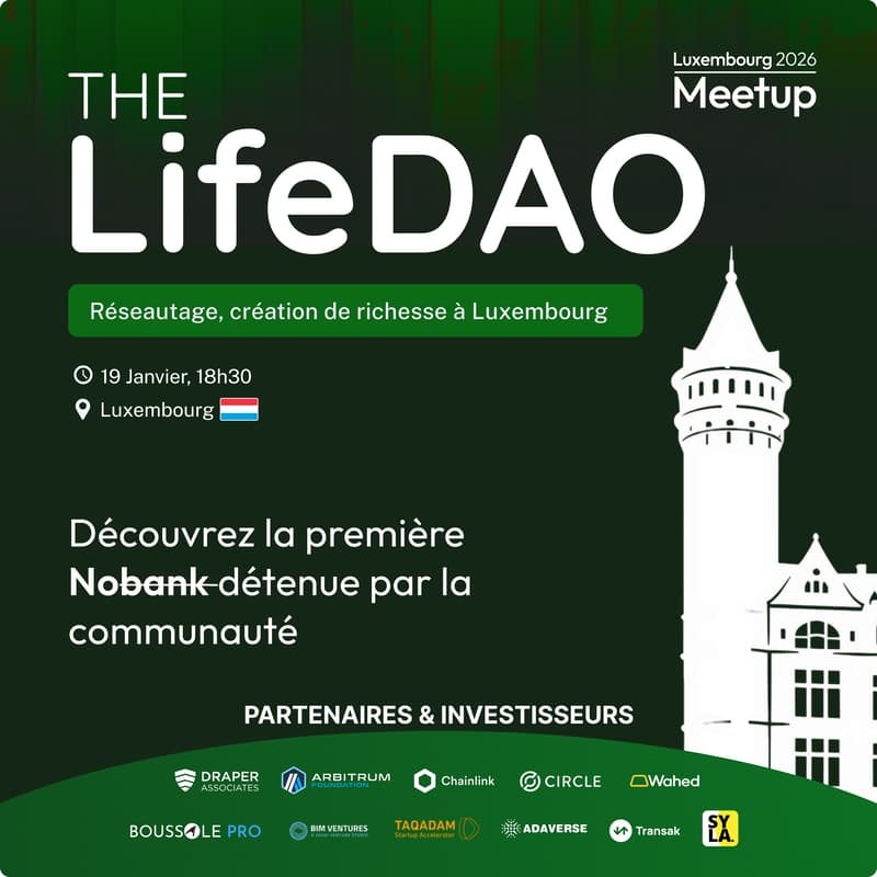 Cover Image for The LifeDAO Meetup – Édition Luxembourg