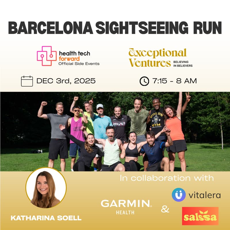 Cover Image for HTF2025 5K Sightseeing Run - Day 1 with Exceptional Ventures in collaboration with Garmin Health, Vitalera and Salssa