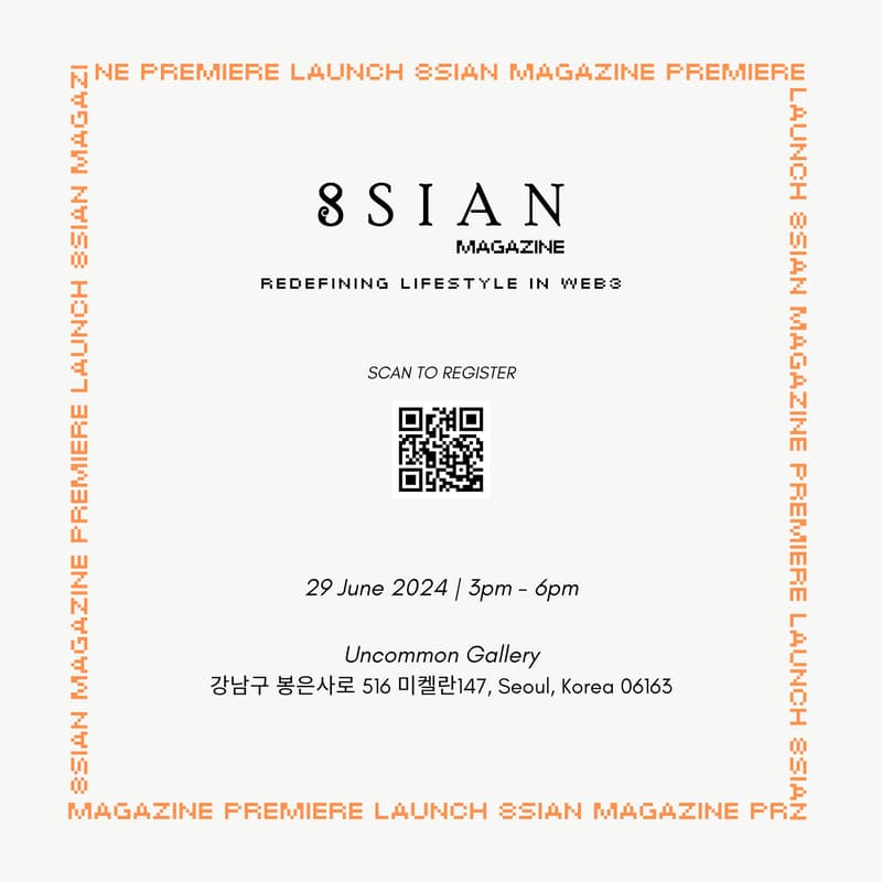 Cover Image for 8SIAN Magazine Private Launch: Redefining Lifestyle in Web3