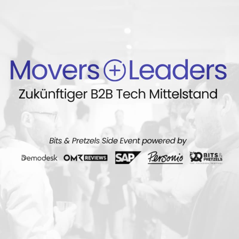 Cover Image for Movers+Leaders Event: Zukünftiger B2B Tech Mittelstand