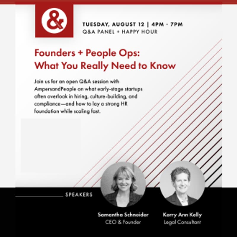 Cover Image for Founders + People Ops: What You Really Need to Know