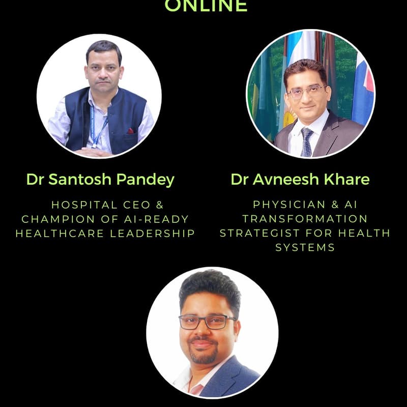 Cover Image for Build Your First No-Code Healthcare AI Copilot — LIVE (Dec 13, 1 PM IST)