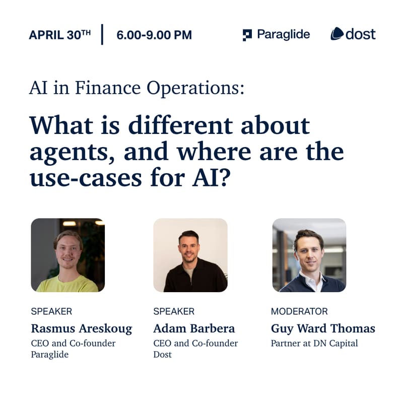 Cover Image for AI in Finance Operations: What Is Different About Agents, and Where Are the Use Cases for AI?