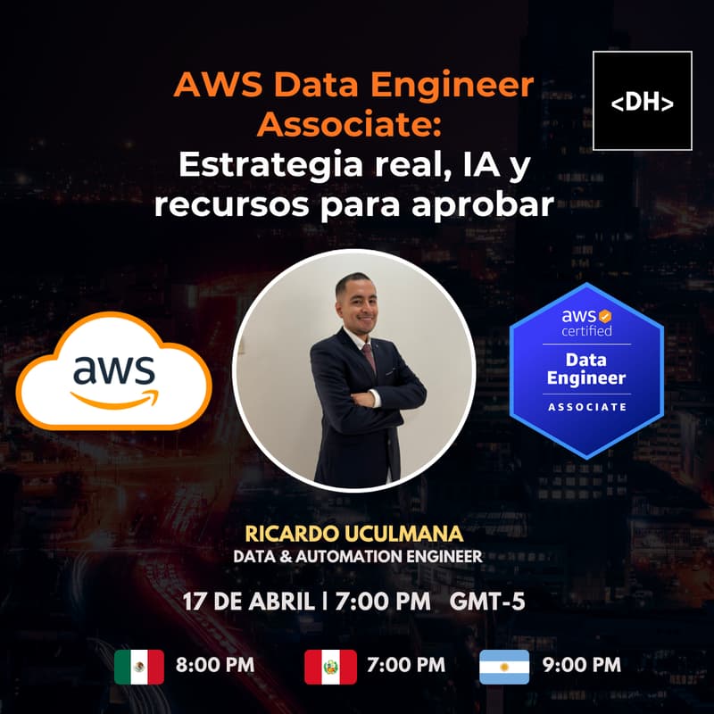 Cover Image for AWS Data Engineer: Estrategia real, IA y recursos para aprobar