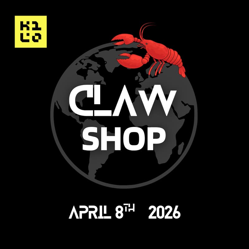 Cover Image for ClawShop: Global OpenClaw Workshop Event