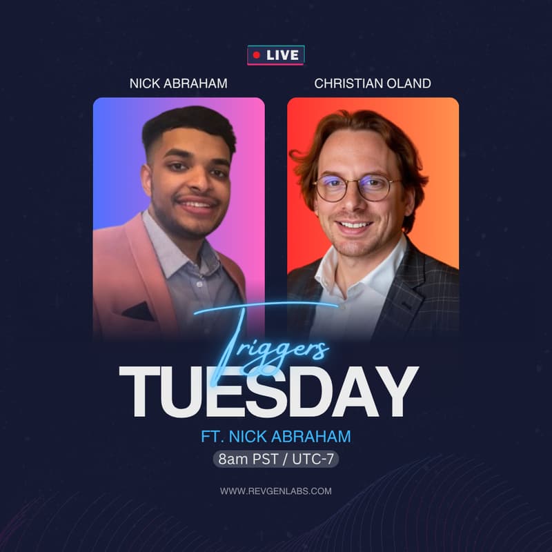Cover Image for Tuesday Triggers ft. Nick Abraham