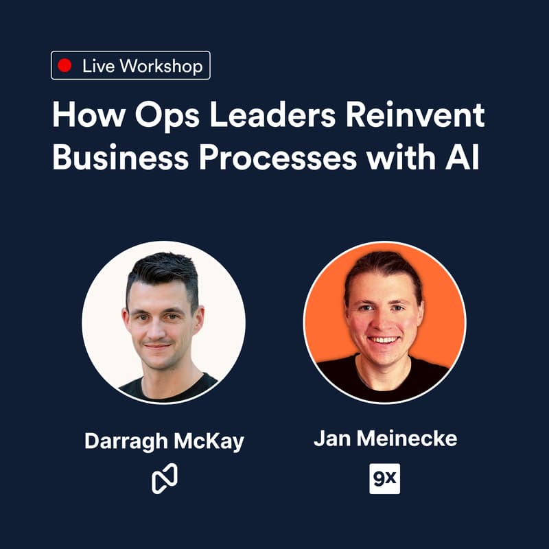 Cover Image for How Ops Leaders Reinvent Business Processes with AI