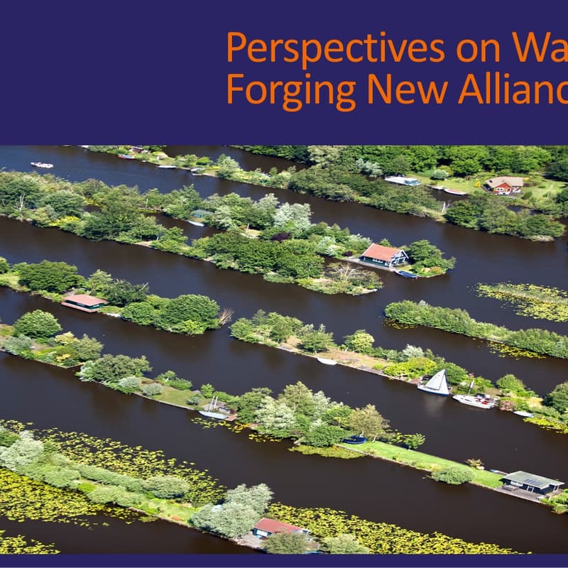 Cover Image for Perspectives on Water Awareness: Forging New Alliances