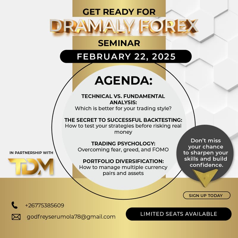 Cover Image for DRAMALEY FOREX SEMINAR