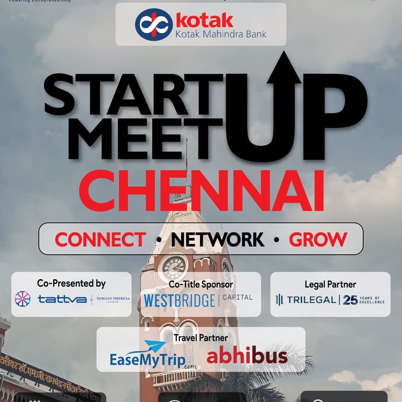 Cover Image for Startup Meetup - Chennai