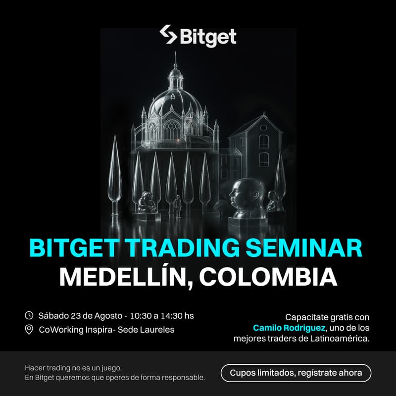Foto de portada de Bitget Trading Seminar Medellín