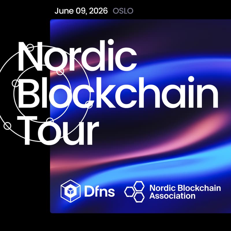 Cover Image for Nordic Blockchain Tour by Dfns & NBA [Oslo Edition]