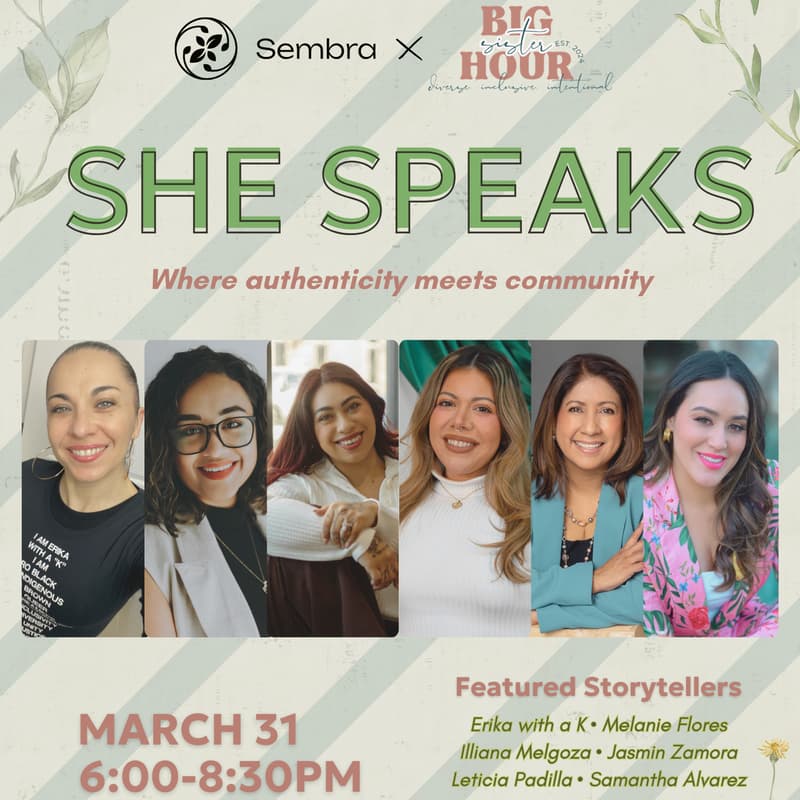 Cover Image for She Speaks: Where Authentic Stories Meet Community