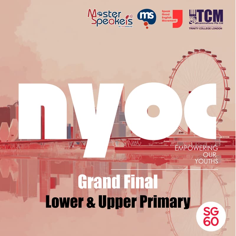 Cover Image for NYOC Grand Final 2025 Lower & Upper Primary Categories | Trehaus at Funan Mall