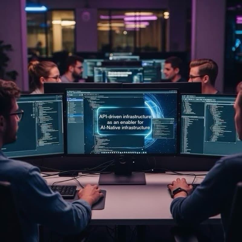 Cover Image for “API-driven infrastructure as an enabler for AI-Native infrastructure” - Piotr Janik (presentation + discussion) | Online