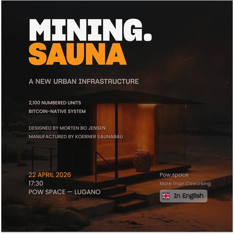 Cover Image for SAUNA.LUGANO EVENT