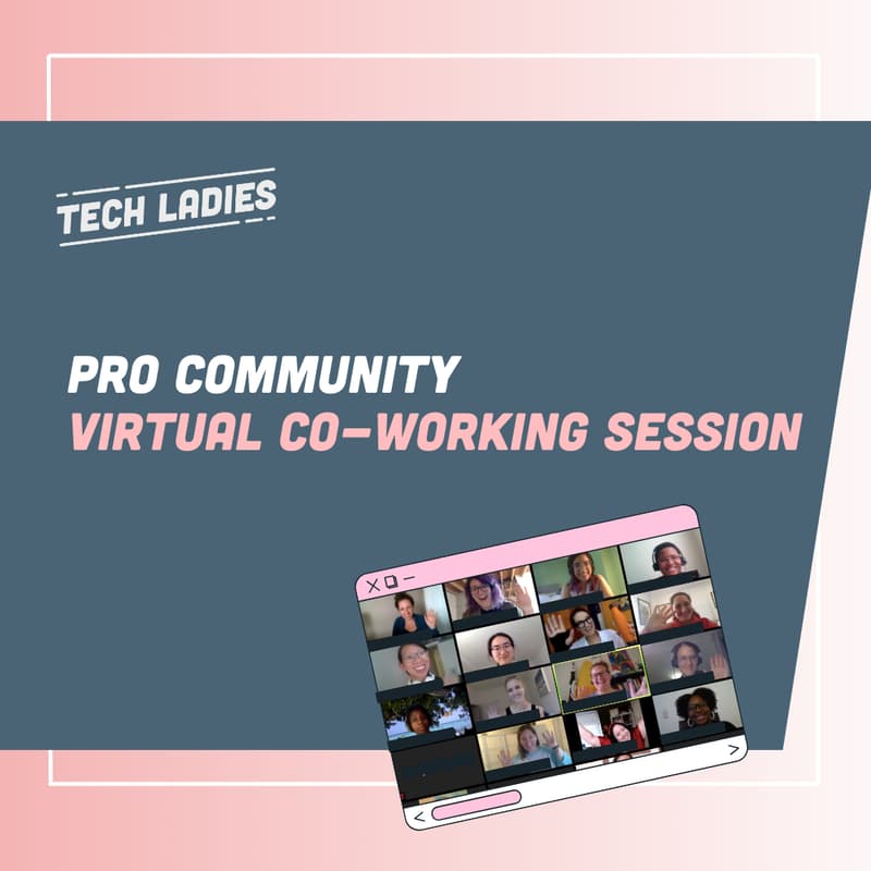 Cover Image for Pro Member Exclusive: Virtual Co-working Hours