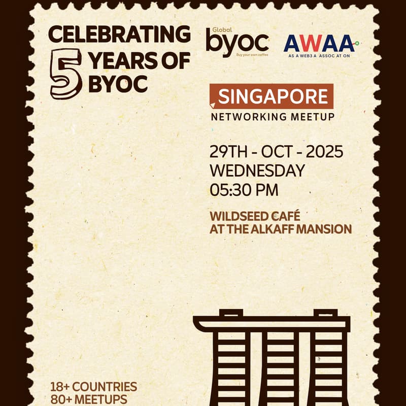 Cover Image for BYOC Global - Singapore Networking Meetup - October 2025