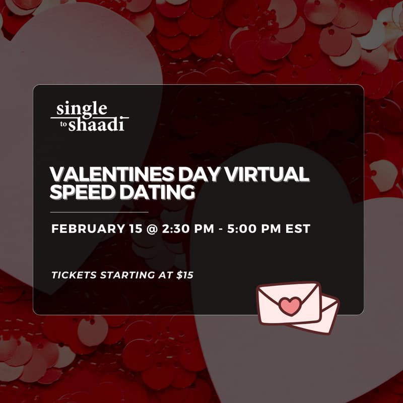 Cover Image for Valentines Day Desi Virtual Speed Dating